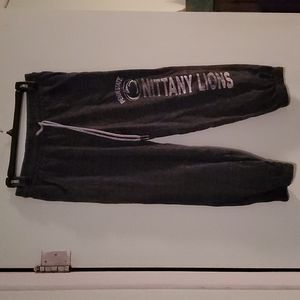 Penn State Nittany Lions Women's Sweat Pants Capri Length Size Small Like New
